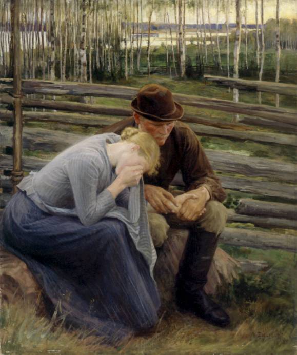 Dolor by Albert Edelfelt